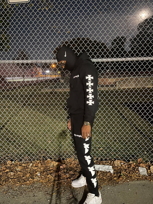 Pushin Prayer Jogging Suit