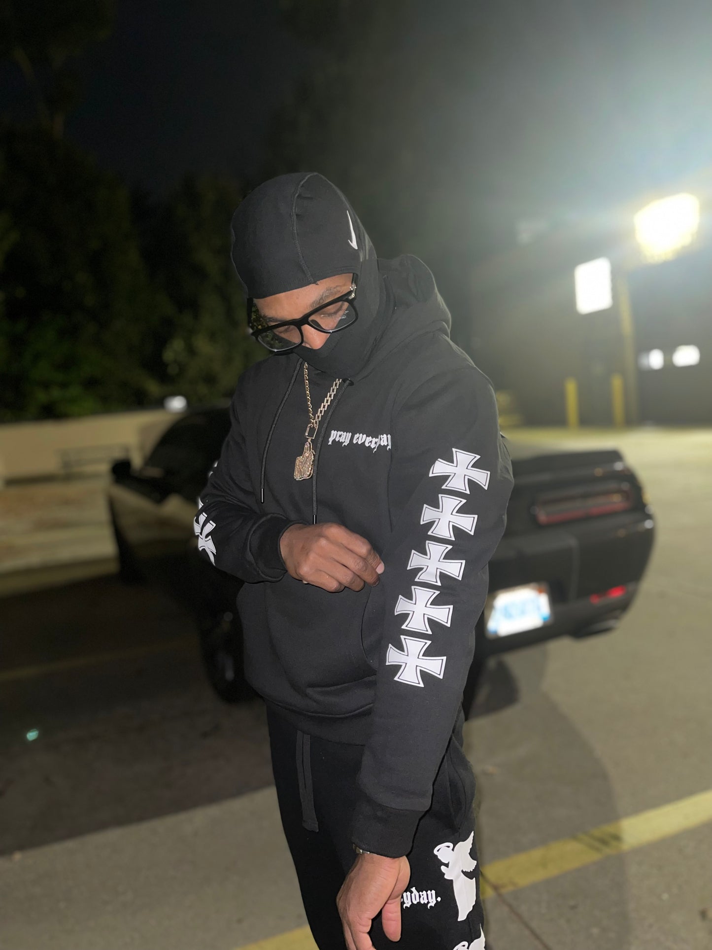 Pushin Prayer Jogging Suit
