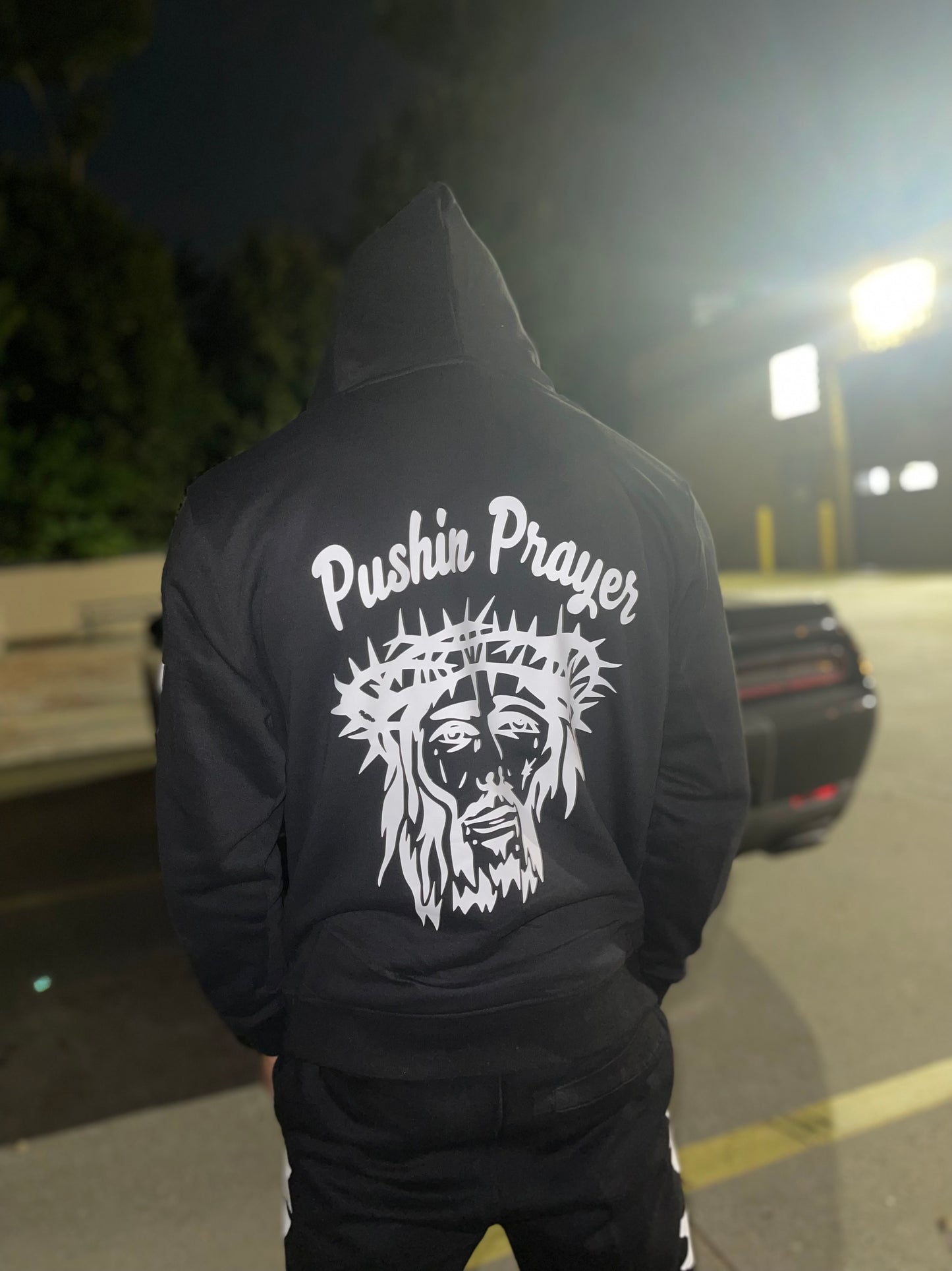 Pushin Prayer Jogging Suit